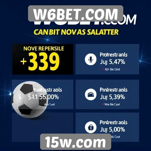 Promoções atuais do W6BET para novos usuários